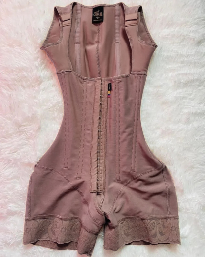 Buttoned Butt Lift Full Body Shaper