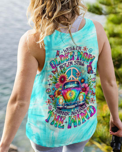 RUNNING AGAINST THE WIND CAR TIE DYE  ALL OVER PRINT - TLNO2203252