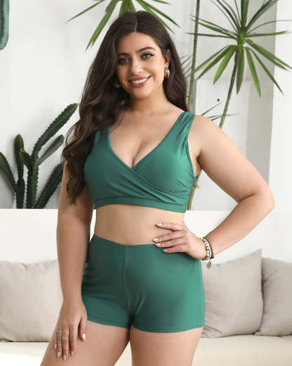 Built-in Bra Swim Romper
