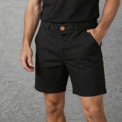 Men's 5" Classic Chino Shorts - Slim Fit Cotton Casual Summer Trousers for Men