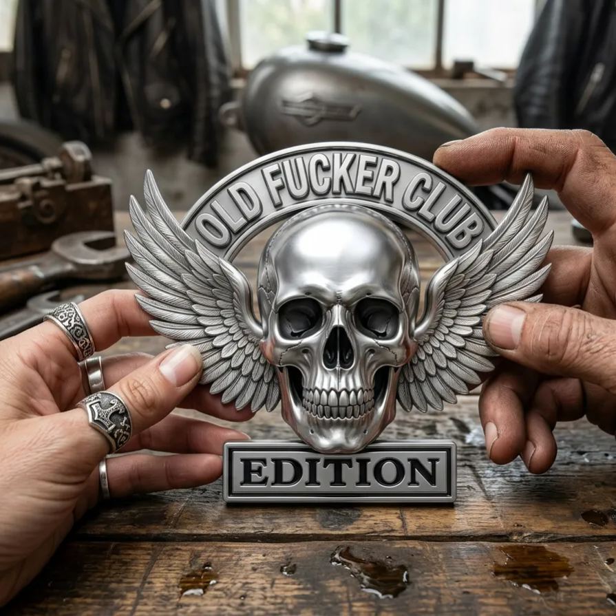 Limited Sale 50% OFF - ★Vintage Old FK Club Emblem