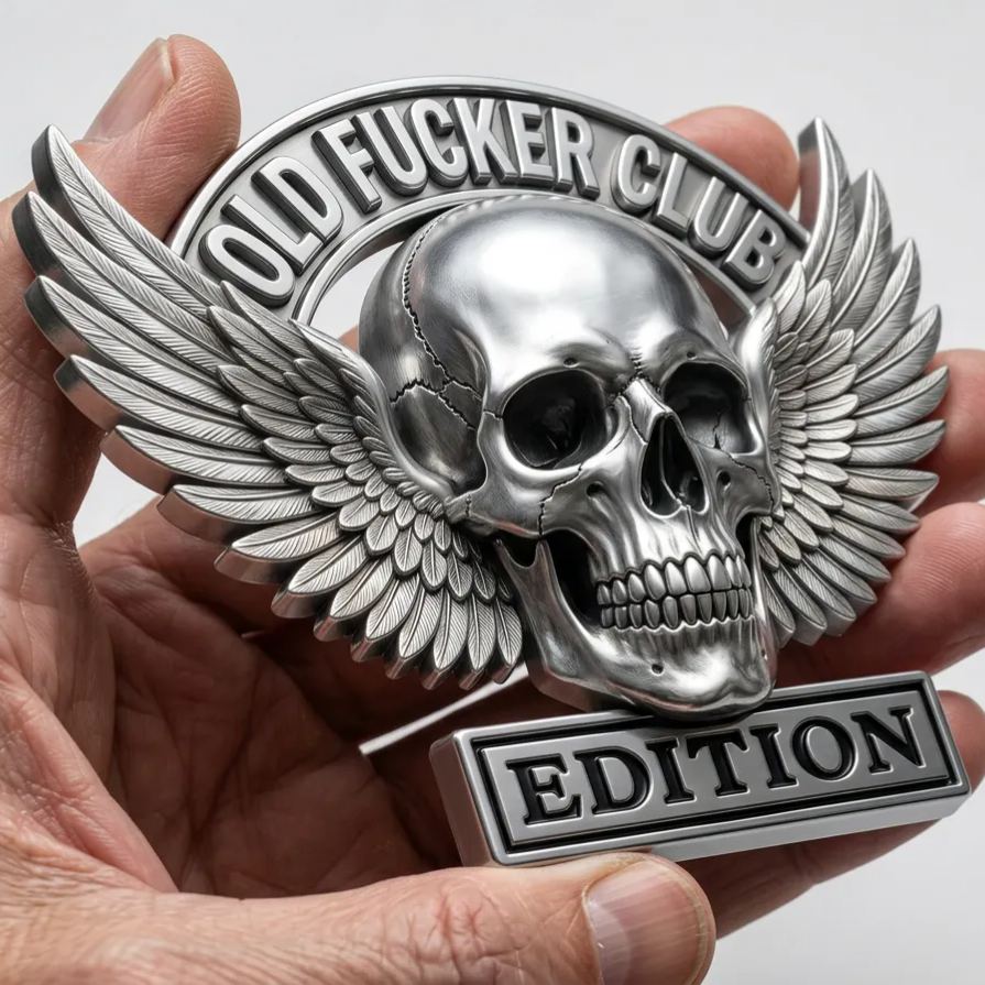 Limited Sale 50% OFF - ★Vintage Old FK Club Emblem