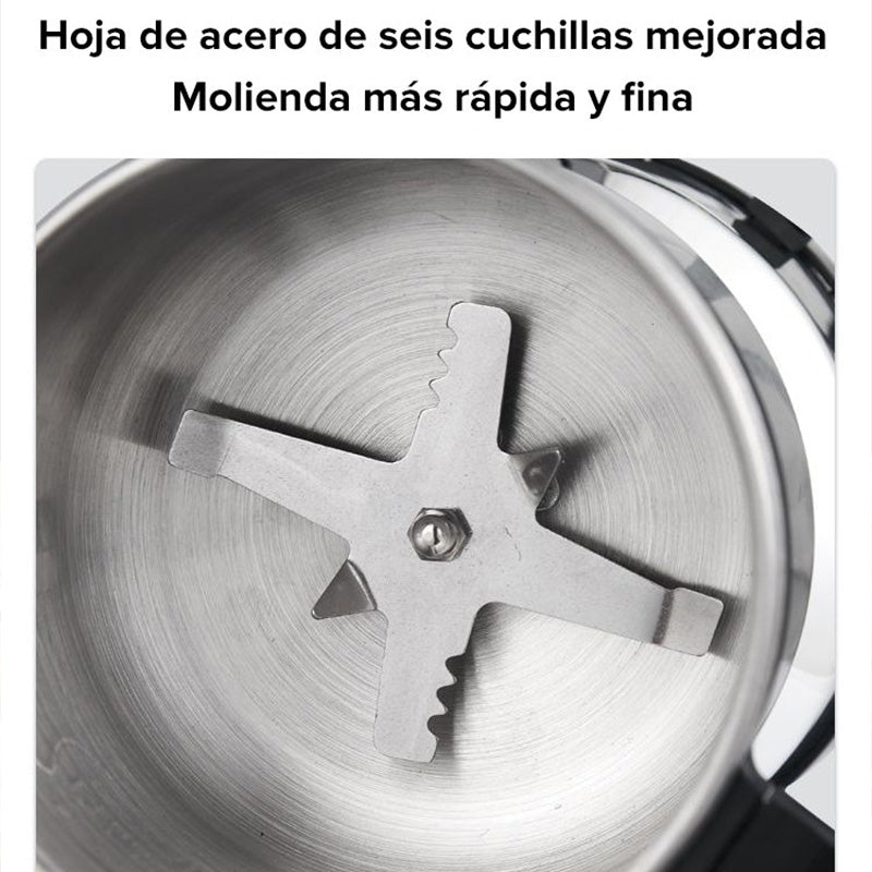 ⚡50K+ SOLD!💝Multifunctional Electric Grinder – For Coffee, Spices & Herbs, Powerful & Fast Grind 🔥