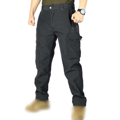 Men's Outdoor Warm Multi-Pocket Hiking Pants