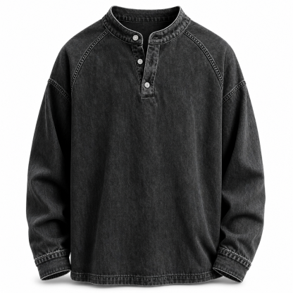 Men's Vintage Casual Loose-Fit Sweatshirt