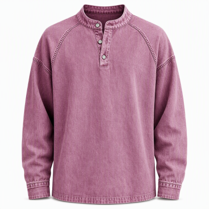 Men's Vintage Casual Loose-Fit Sweatshirt