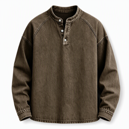 Men's Vintage Casual Loose-Fit Sweatshirt