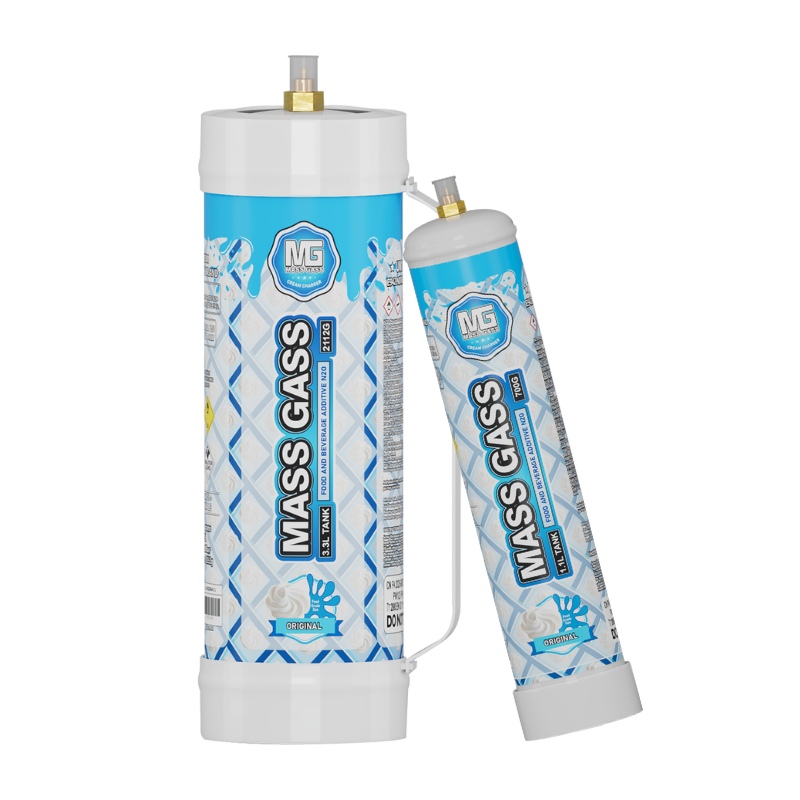 MassGass Original Flavor Whipped Nitrous Oxide Cream Chargers