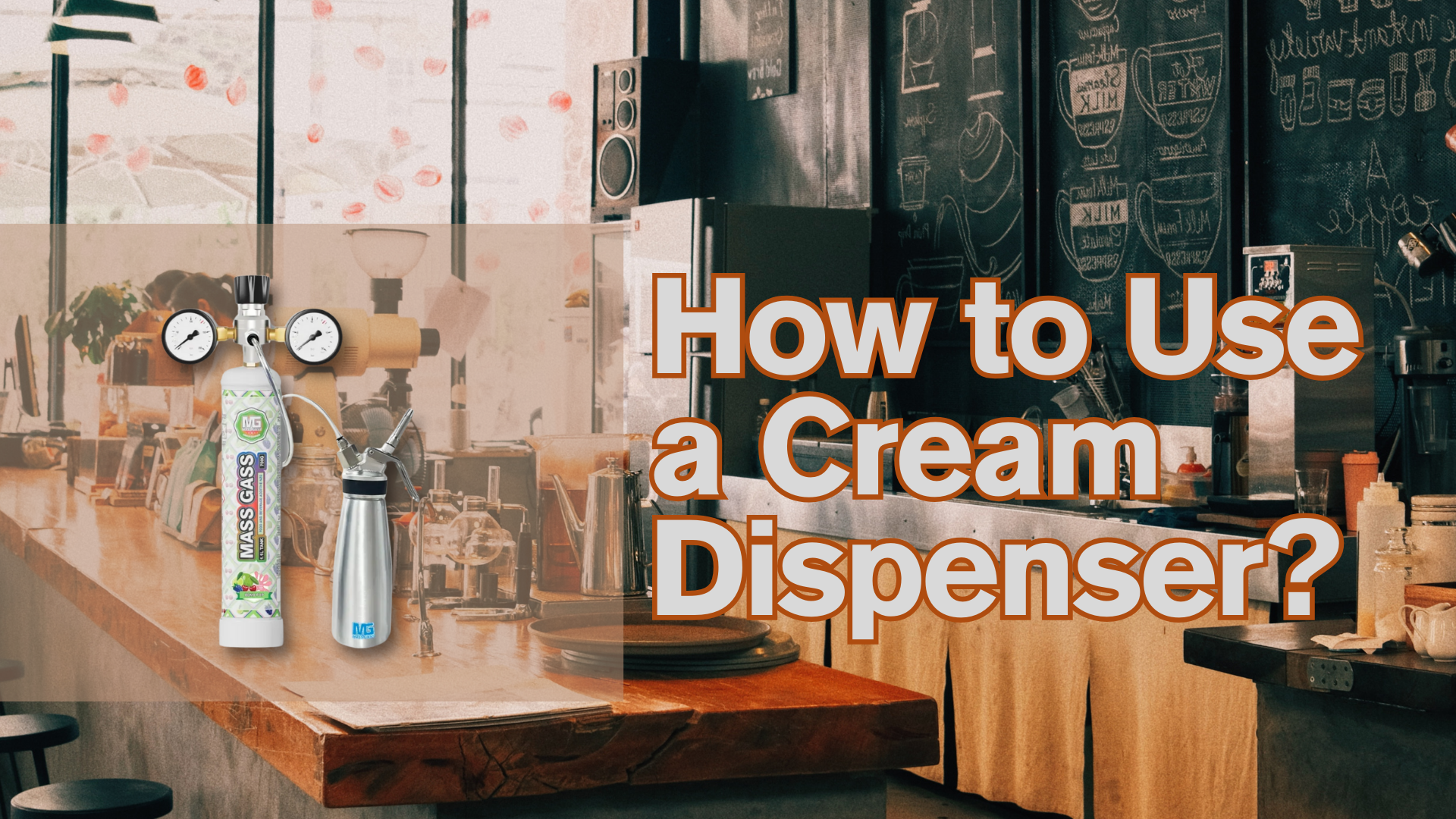 How to Use a Cream Dispenser