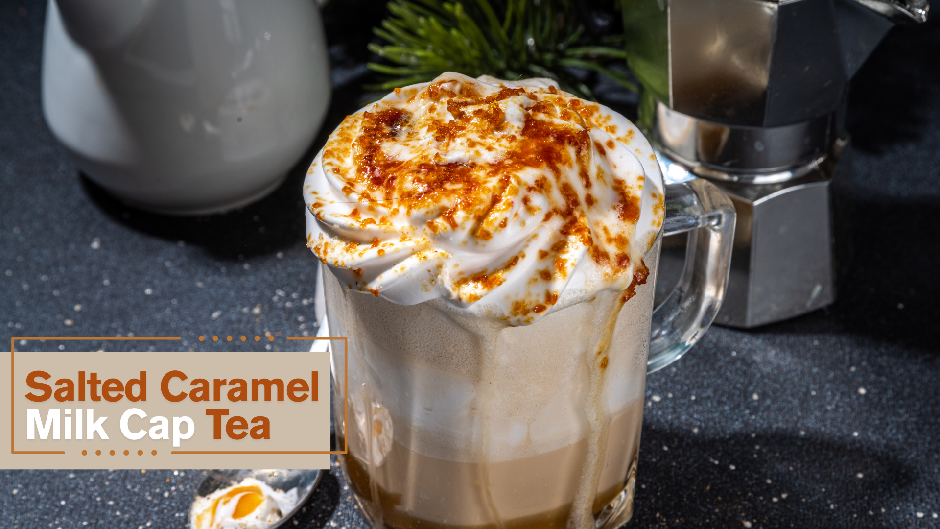 Salted Caramel Milk Cap Tea – MassGass