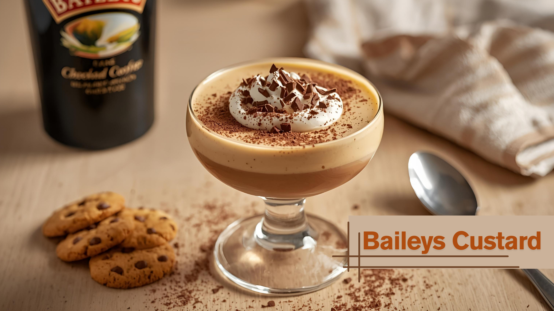 Baileys Custard  recipe