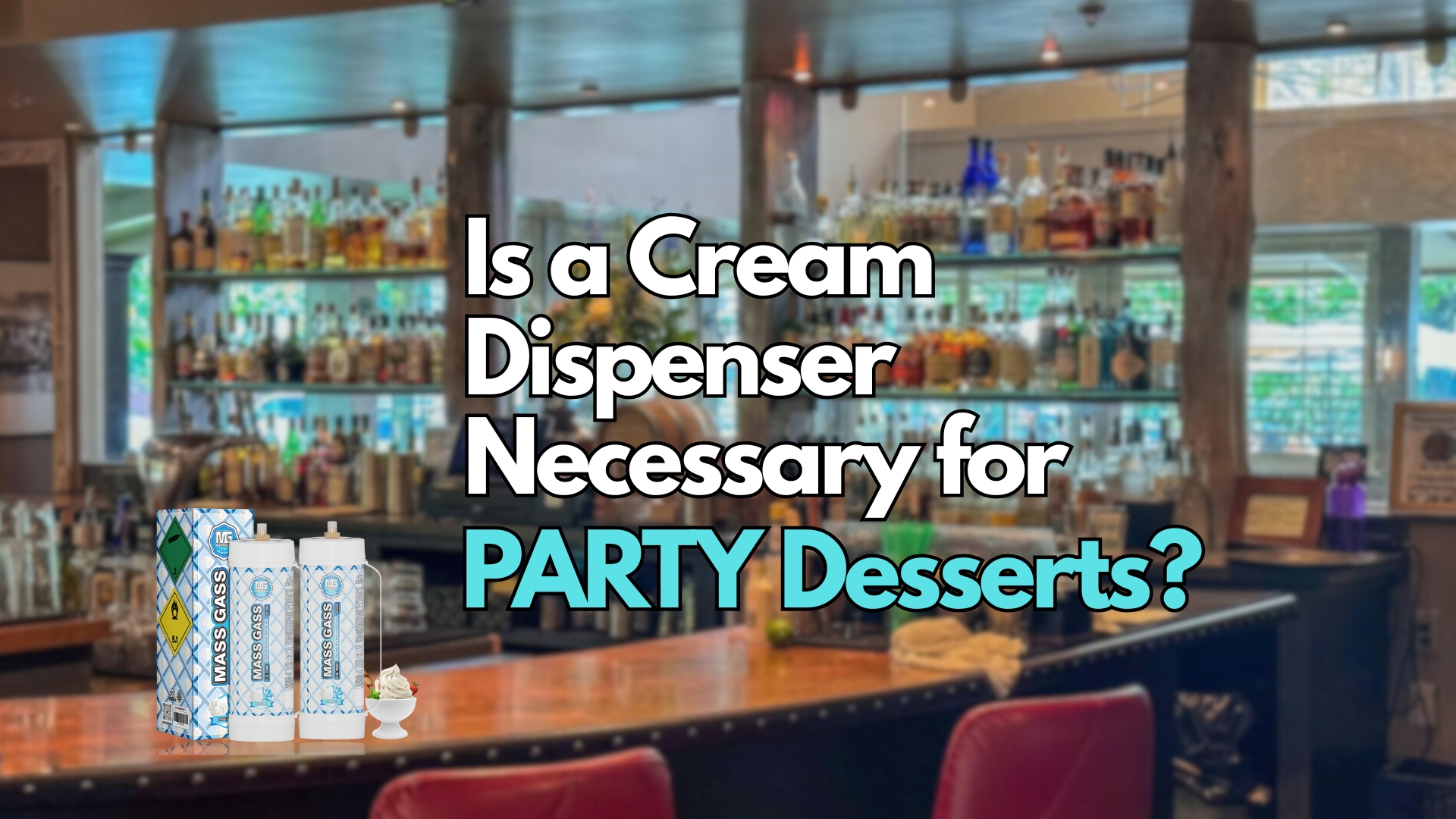 Is a Cream Dispenser Necessary for Party Desserts