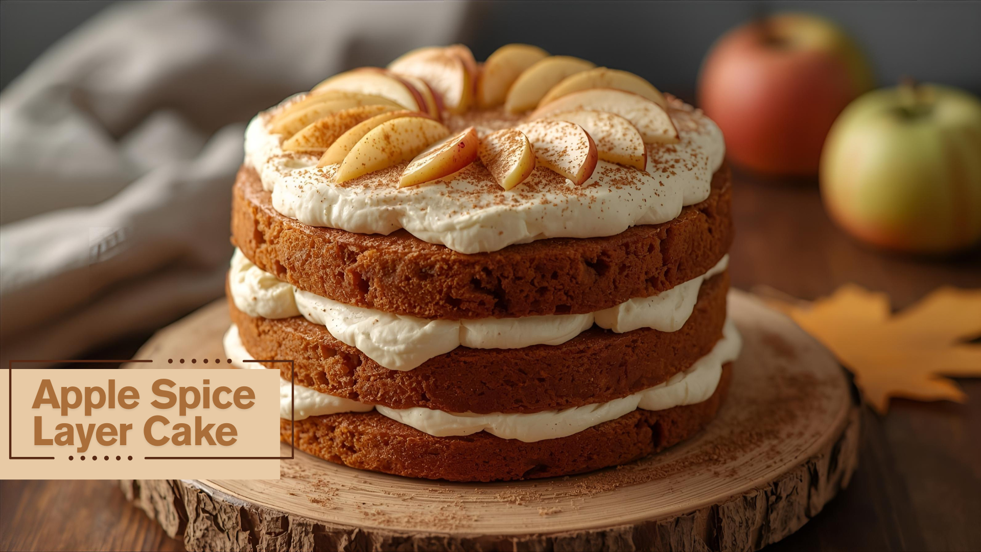 Apple Spice Layer Cake recipe
