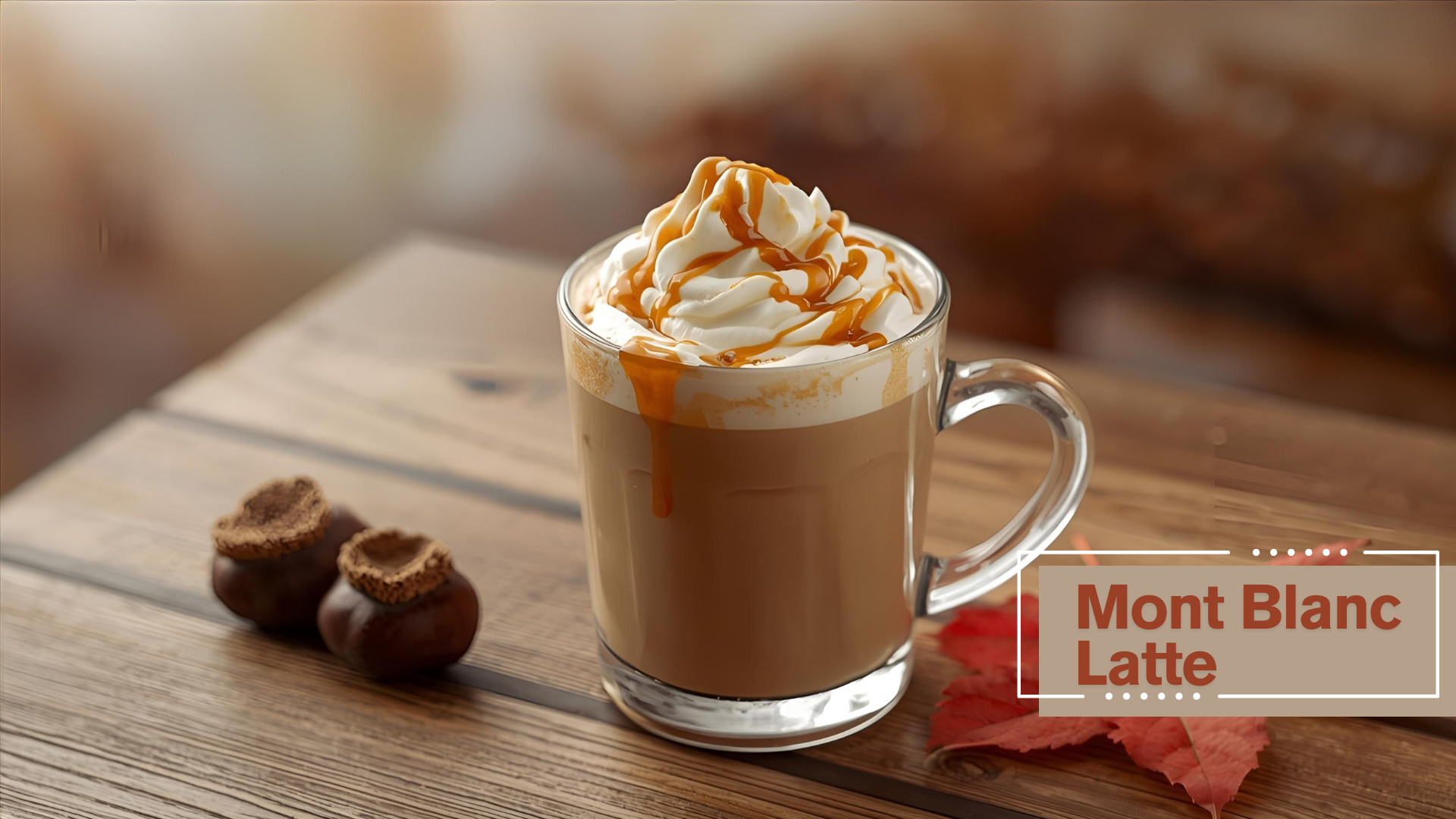 Mont Blanc Latte recipe