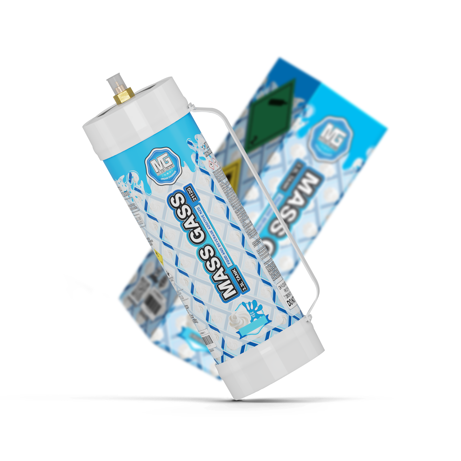 MassGass Original Flavor Whipped Nitrous Oxide Cream Chargers