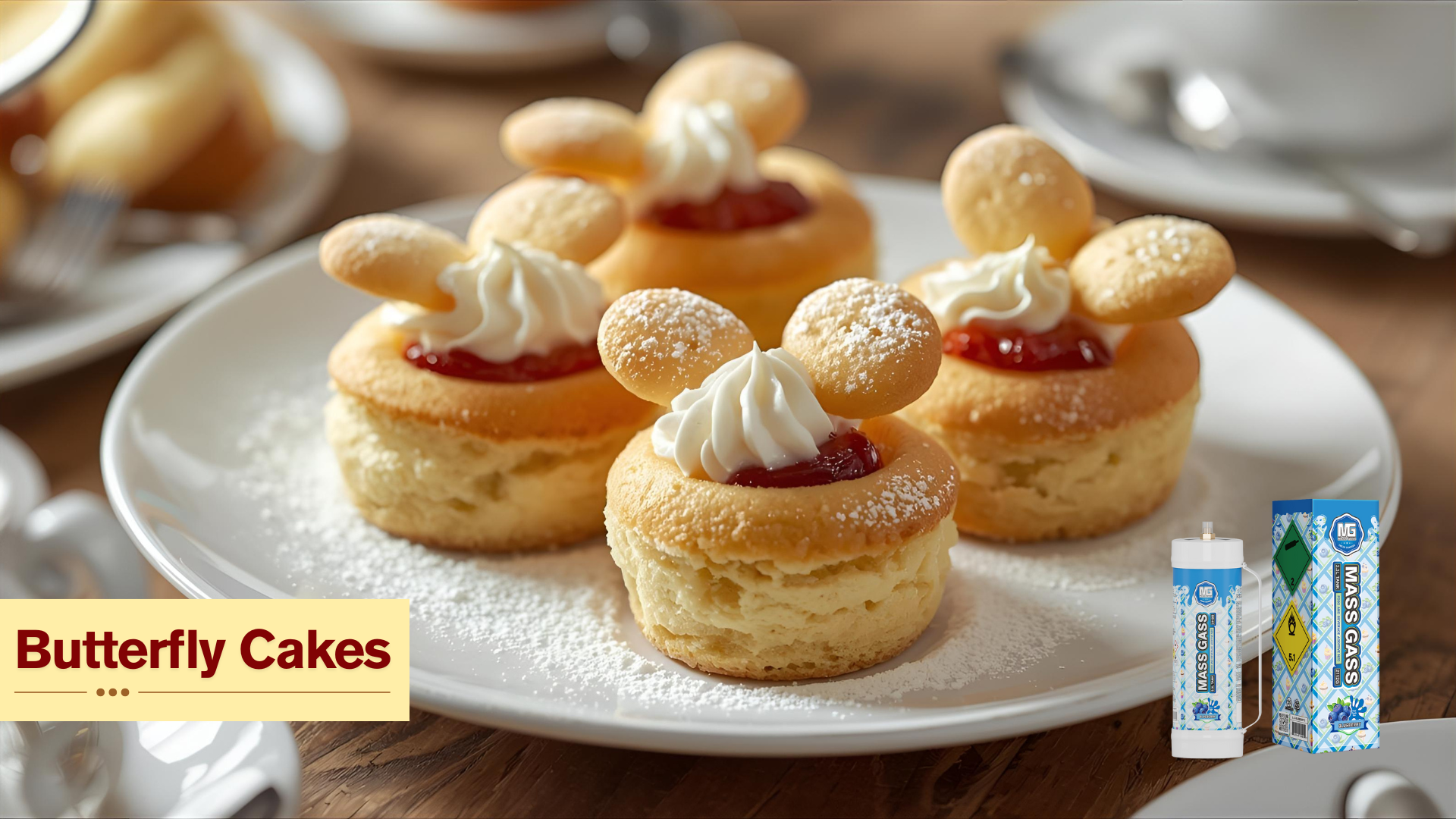 Butterfly Cakes recipe