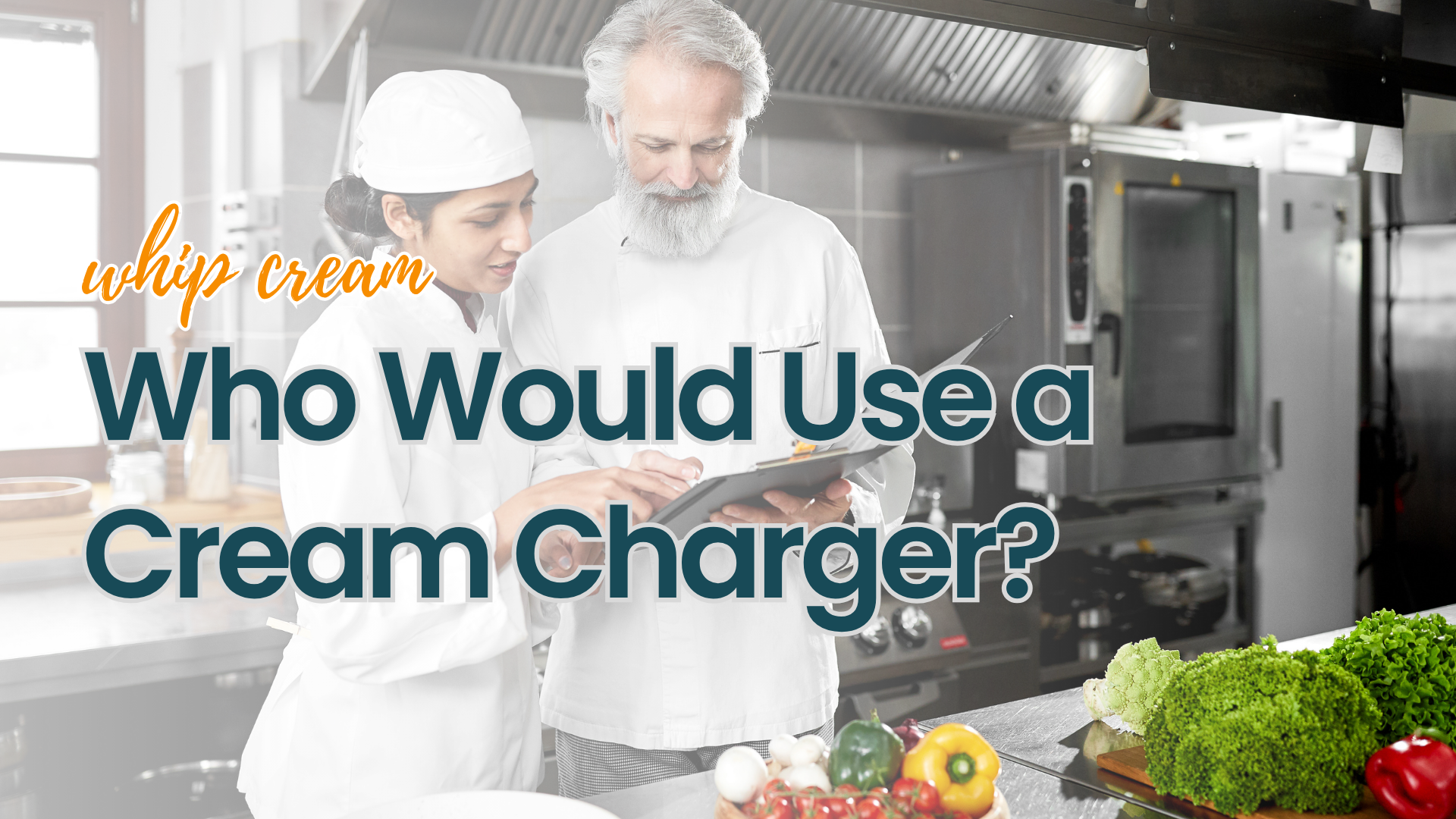 Who Would Use a Cream Charger