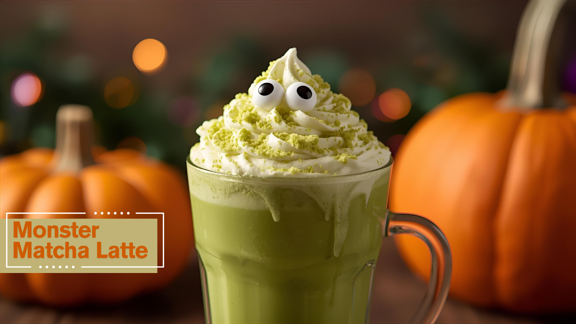 Monster Matcha Latte
