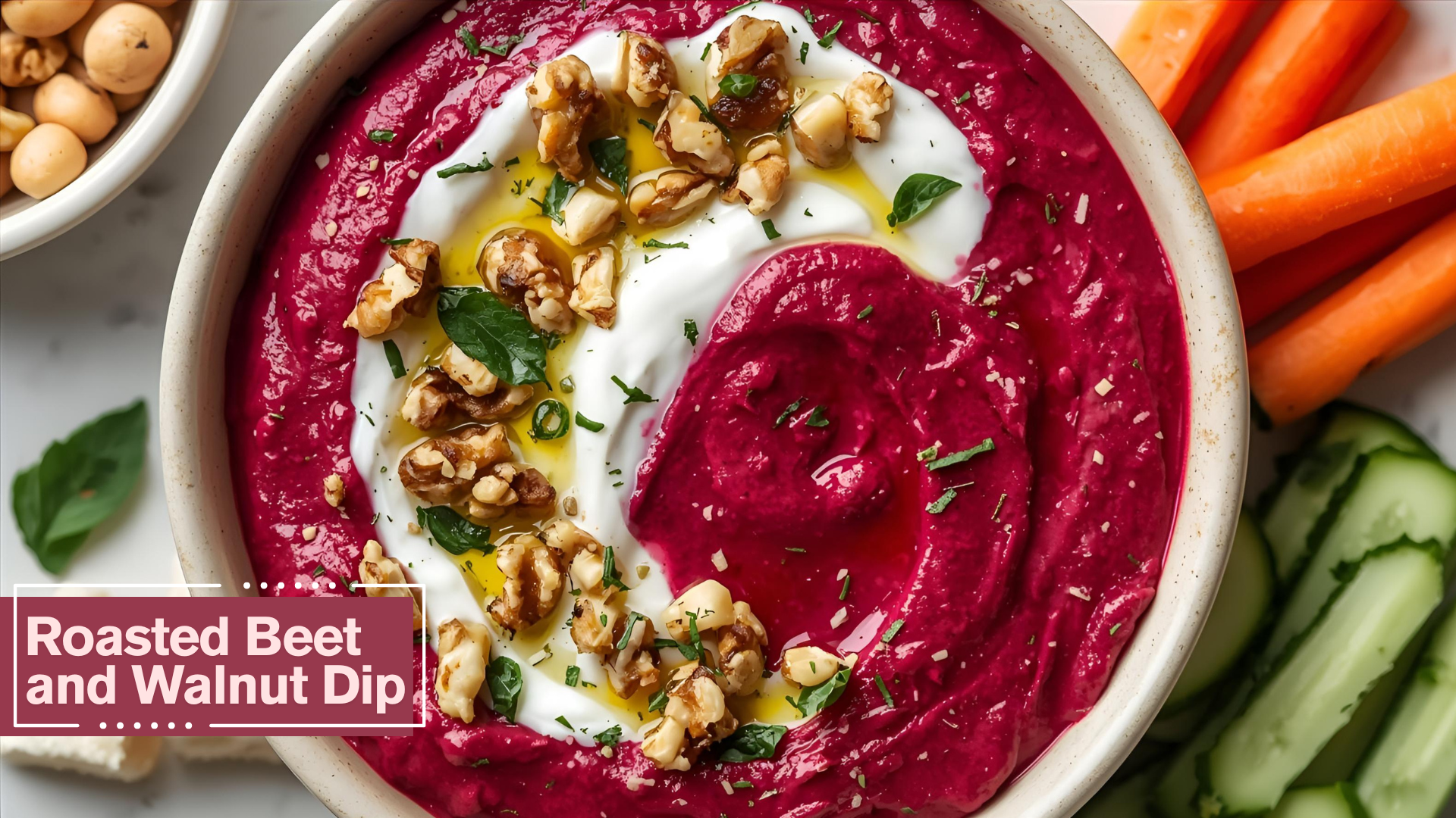Roasted Beet and Walnut Dip recipe