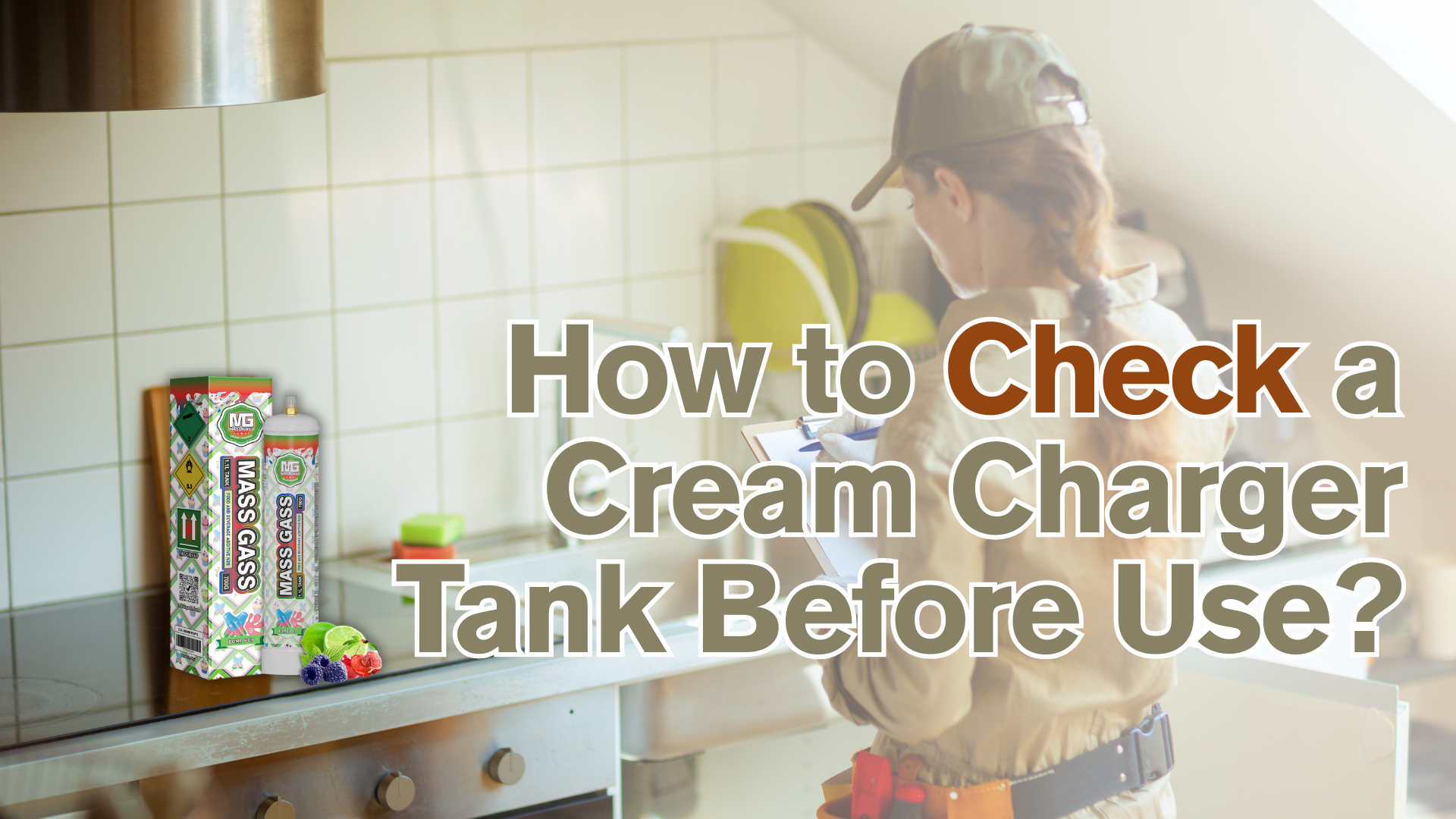 How to Check a Cream Charger Tank Before Use