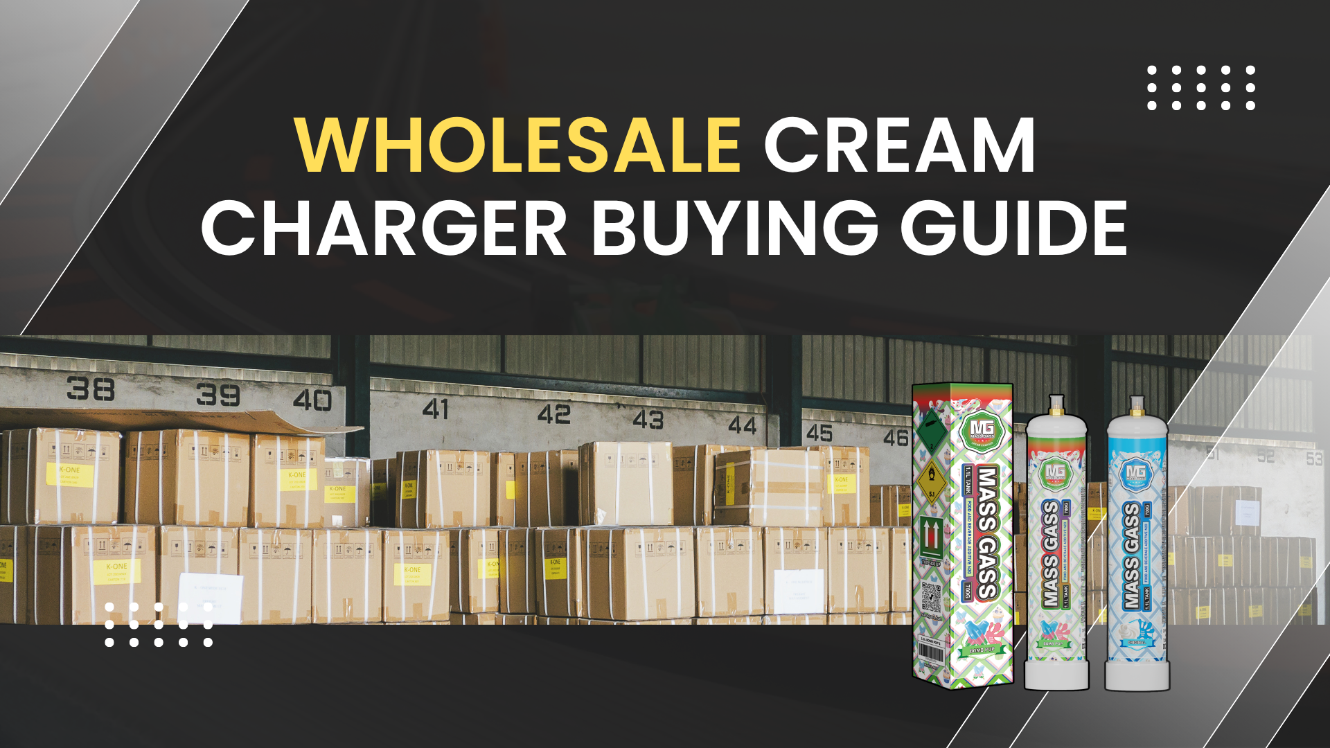 Wholesale Cream Charger Buying Guide
