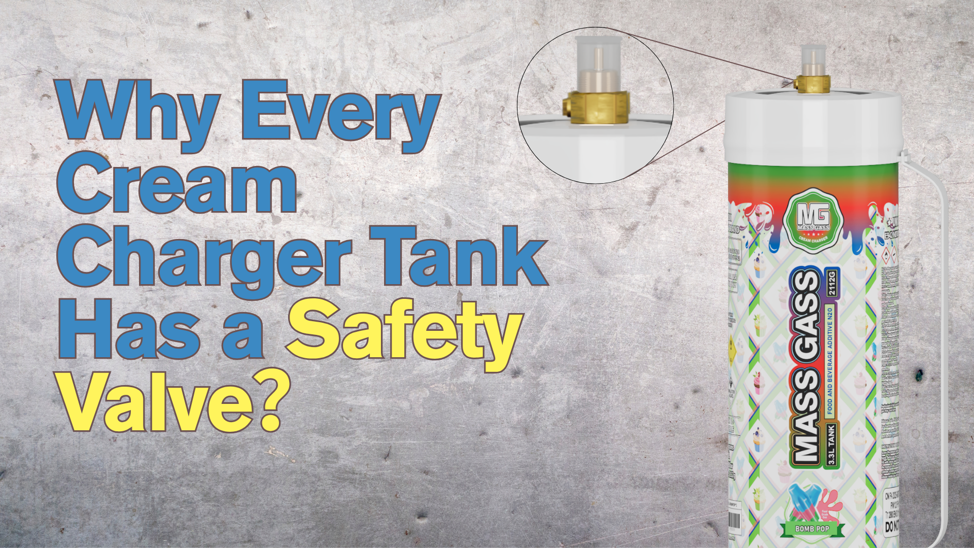 Why Every Cream Charger Tank Has a Safety Valve