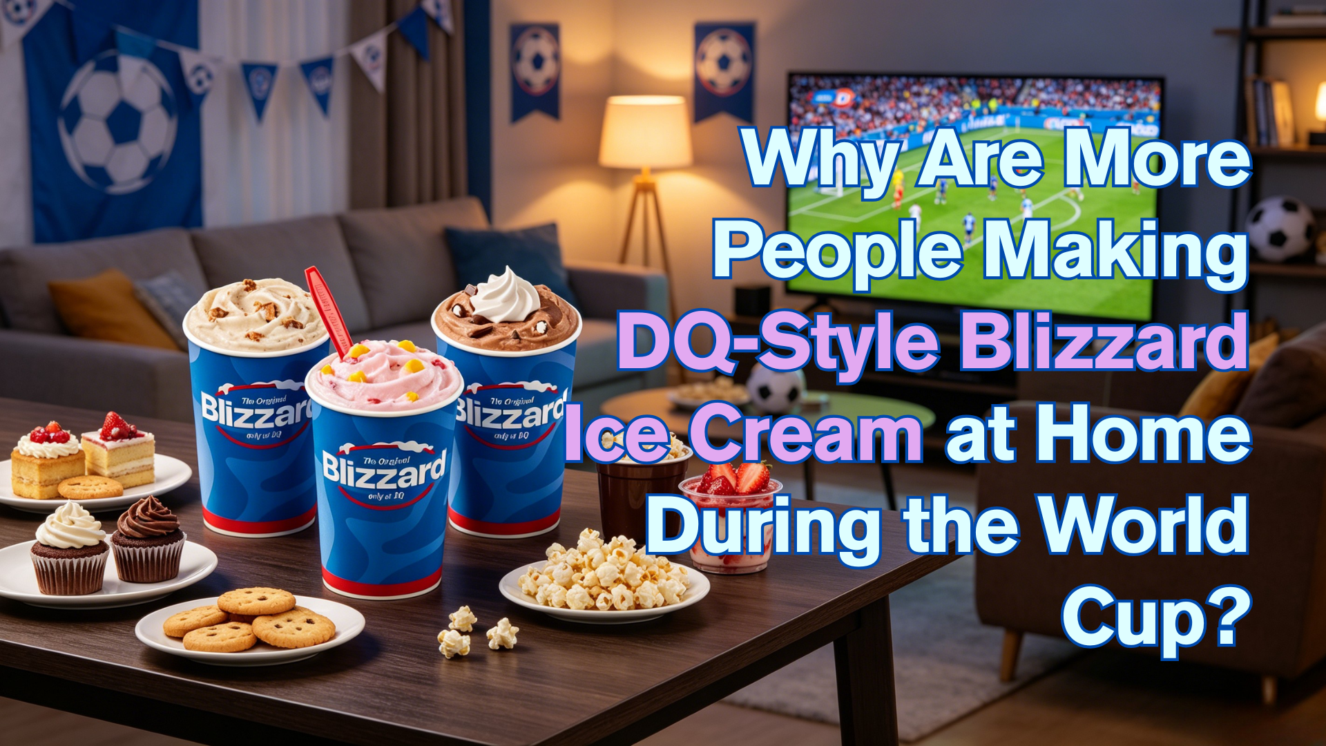 Why Are More People Making DQ-Style Blizzard Ice Cream at Home During the World Cup