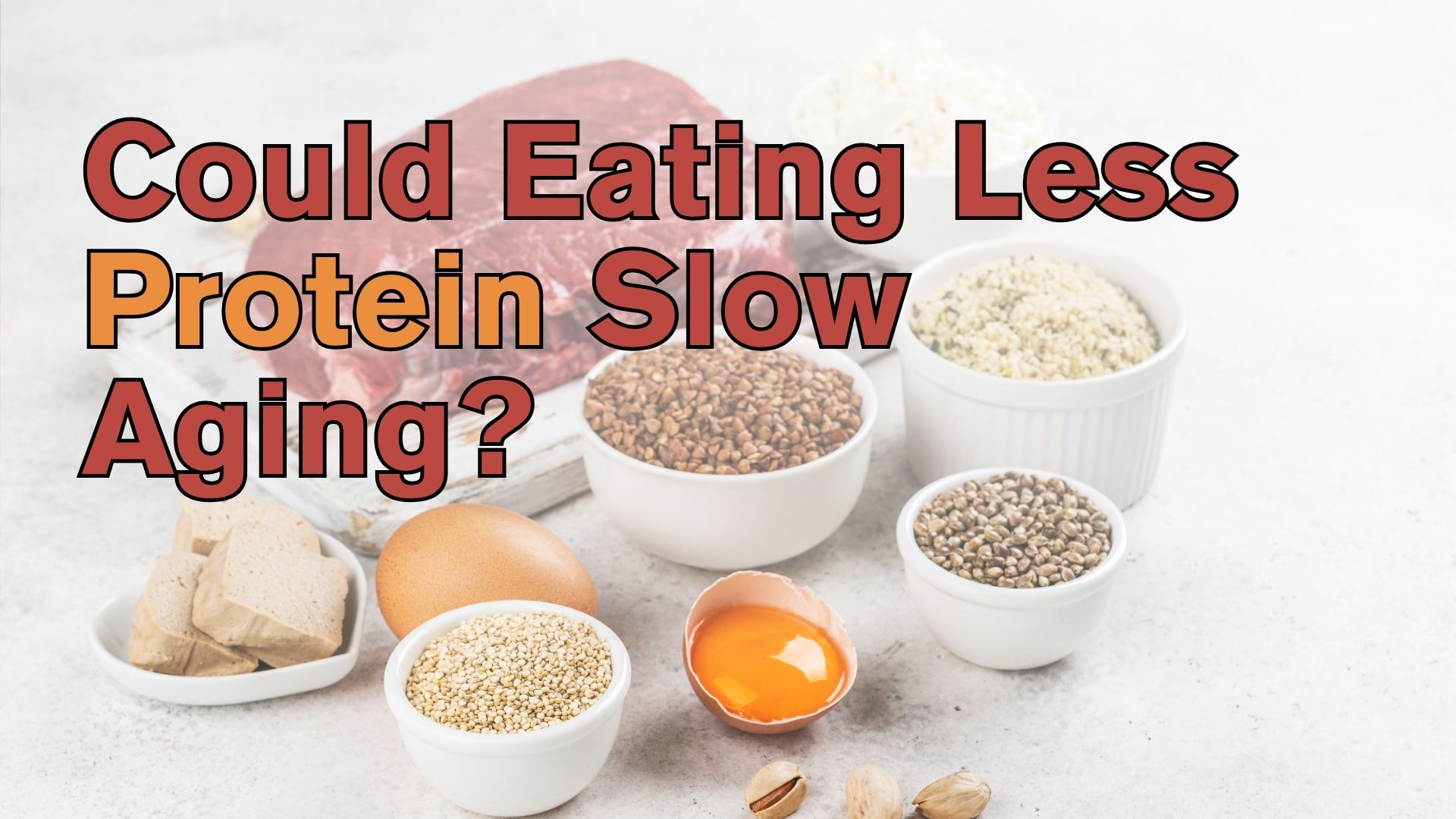 Could Eating Less Protein Slow Aging