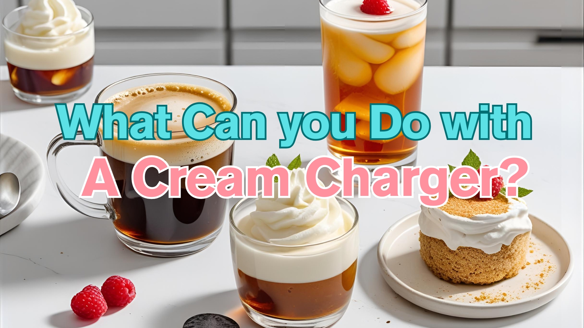 What Can you Do with a Cream Charger