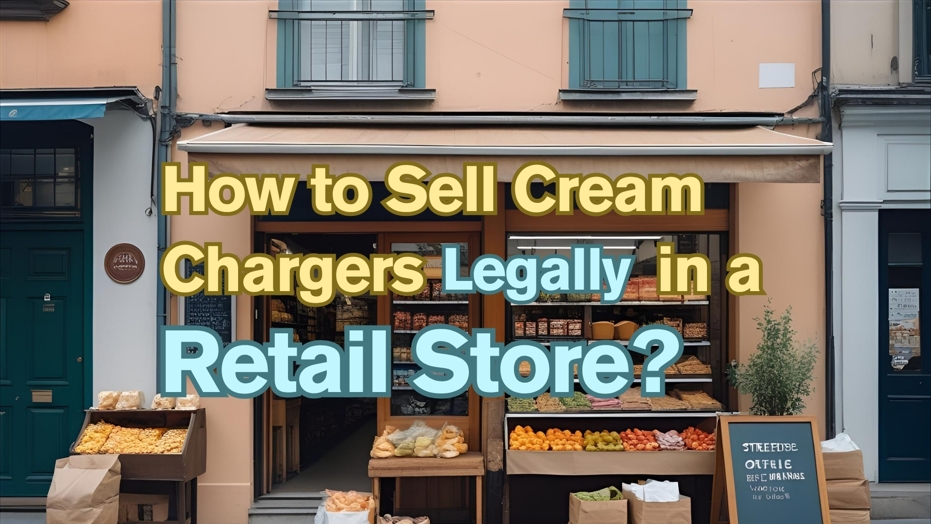 How to Sell Cream Chargers Legally in a Retail Store