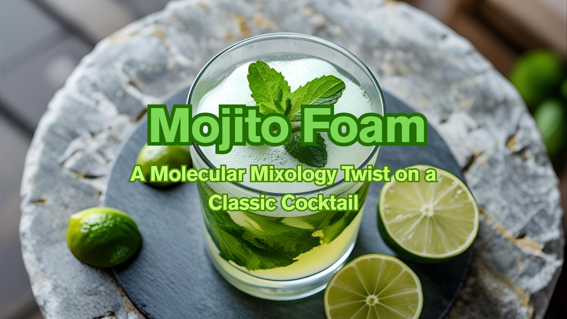 Mojito Foam