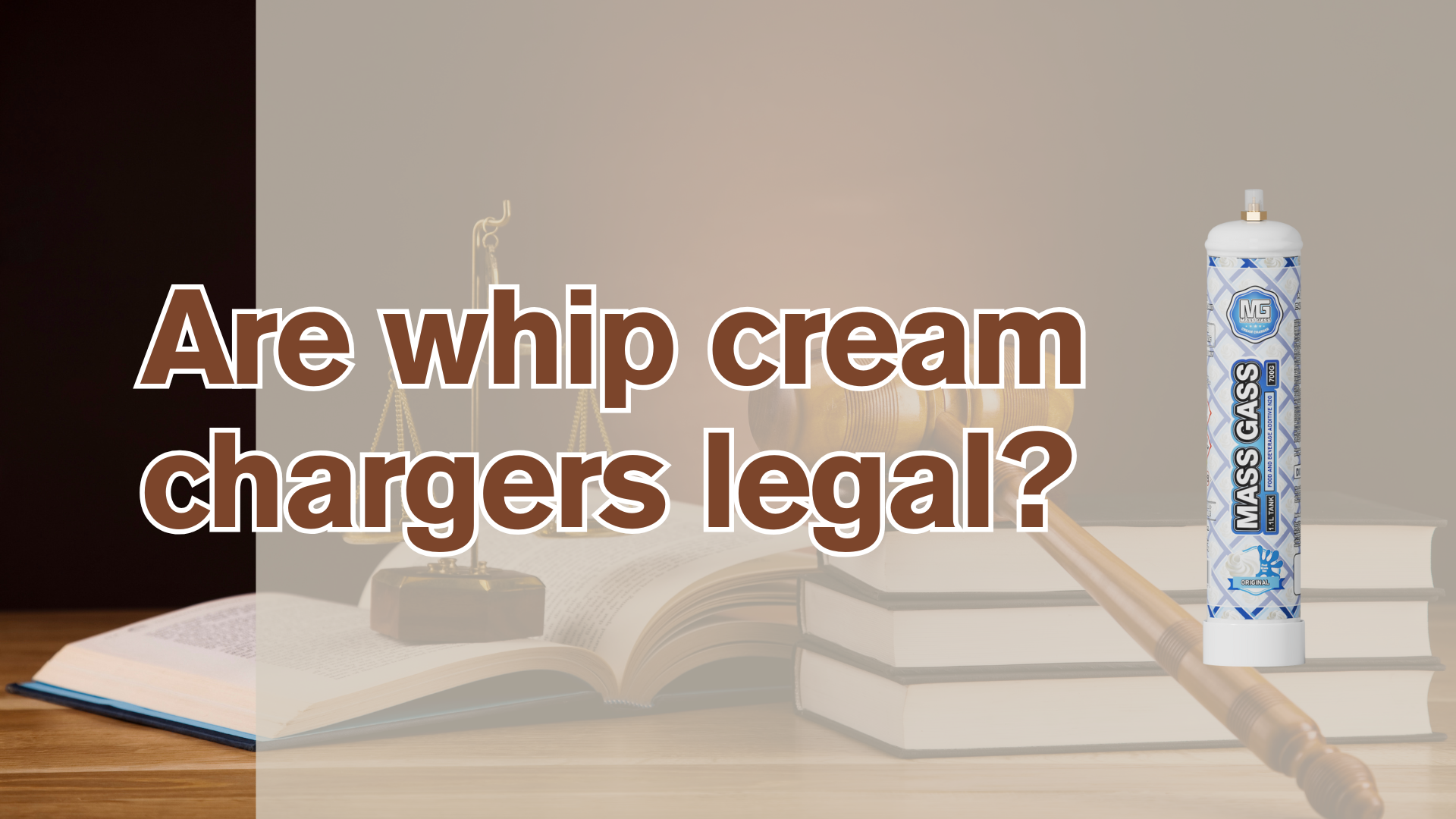 Are whip cream chargers legal