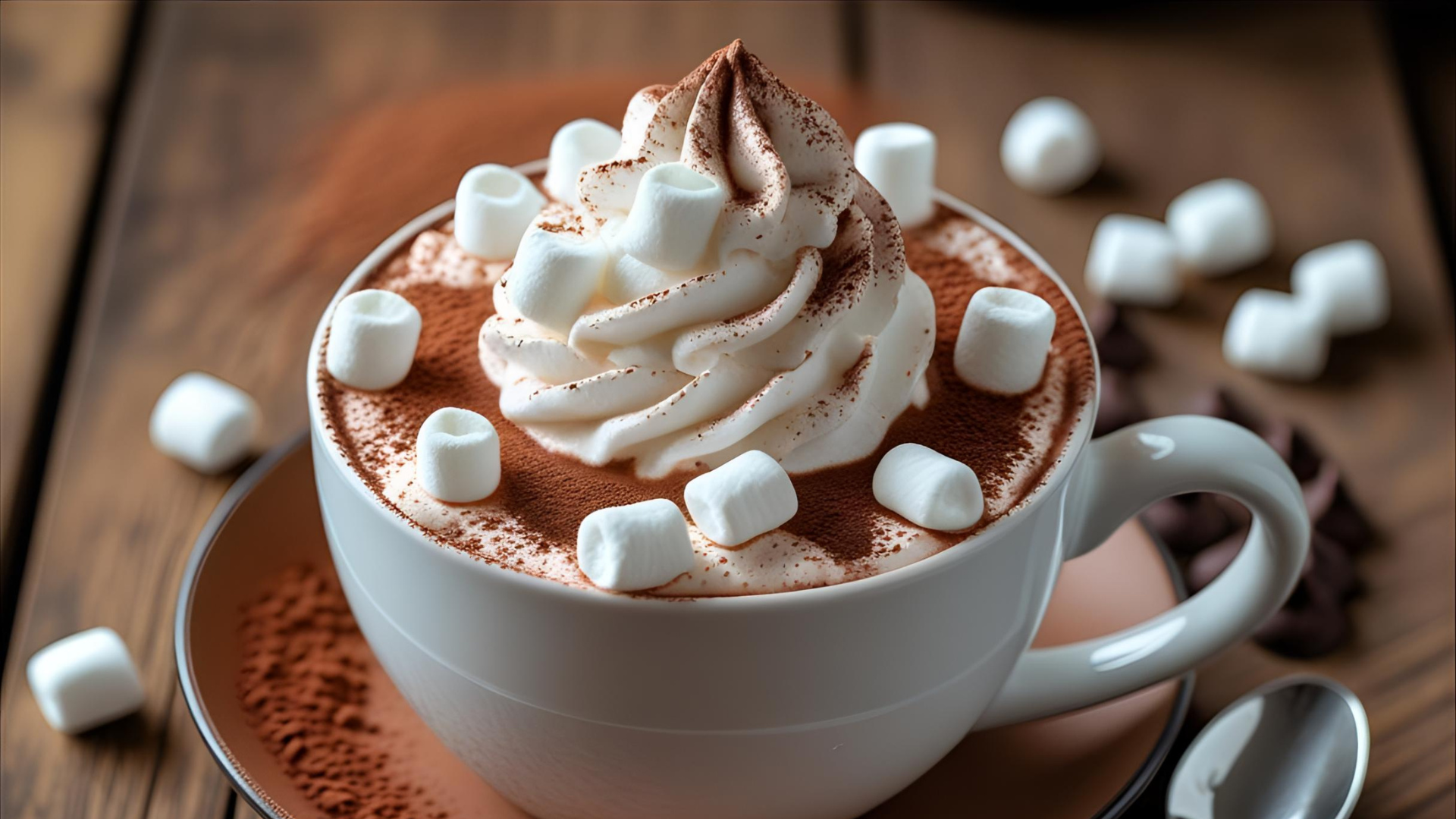 Fluffy Marshmallow Hot Chocolate
