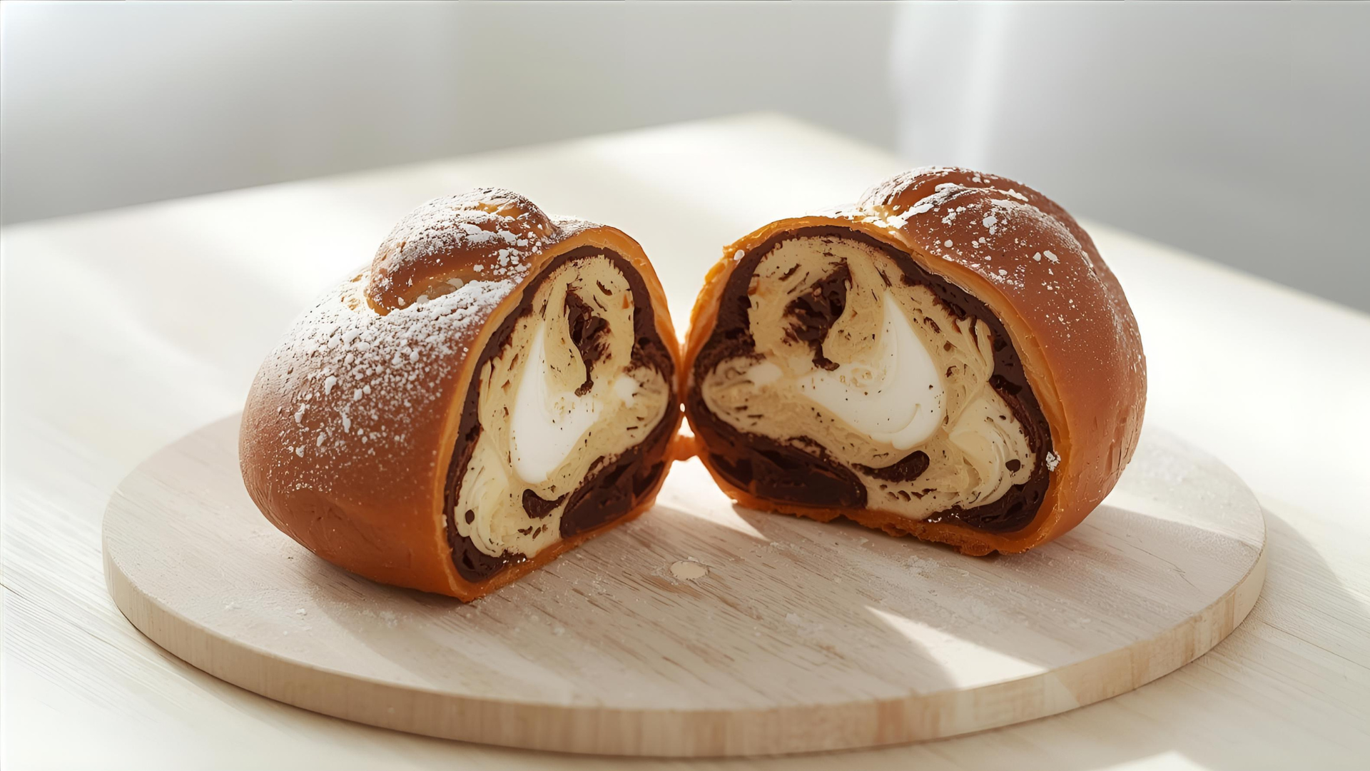 Marble Cream Roll