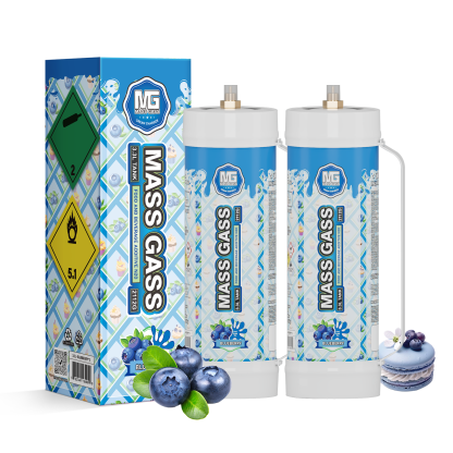 MassGass 3.3L/2112g -Bluberry Flavor Whipped Cream Chargers