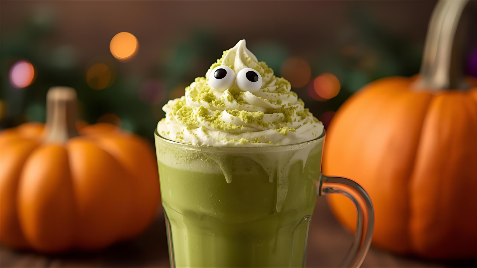 Monster Matcha Latte
