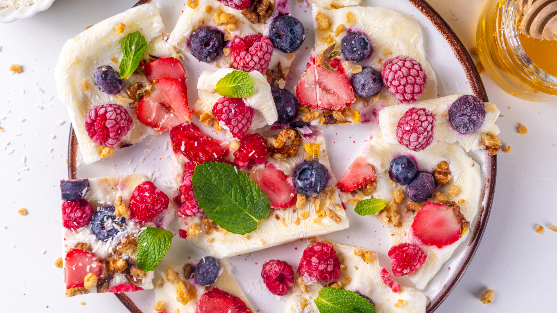Berry Yogurt Bark