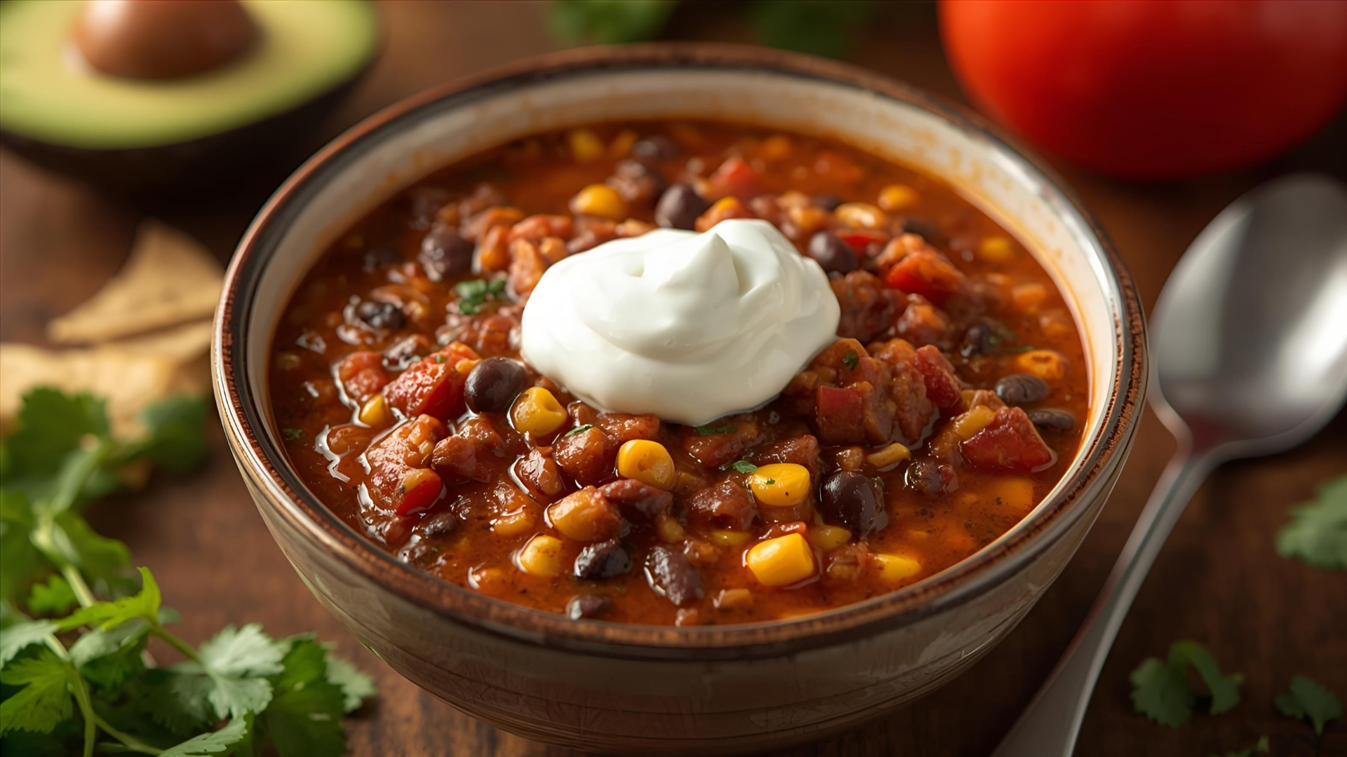 Vegetarian Black Bean Chili