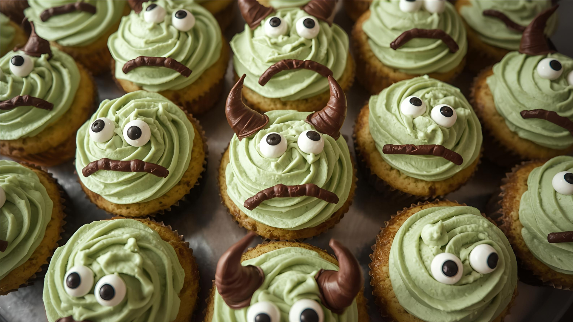 Three-Eyed Monster Cake