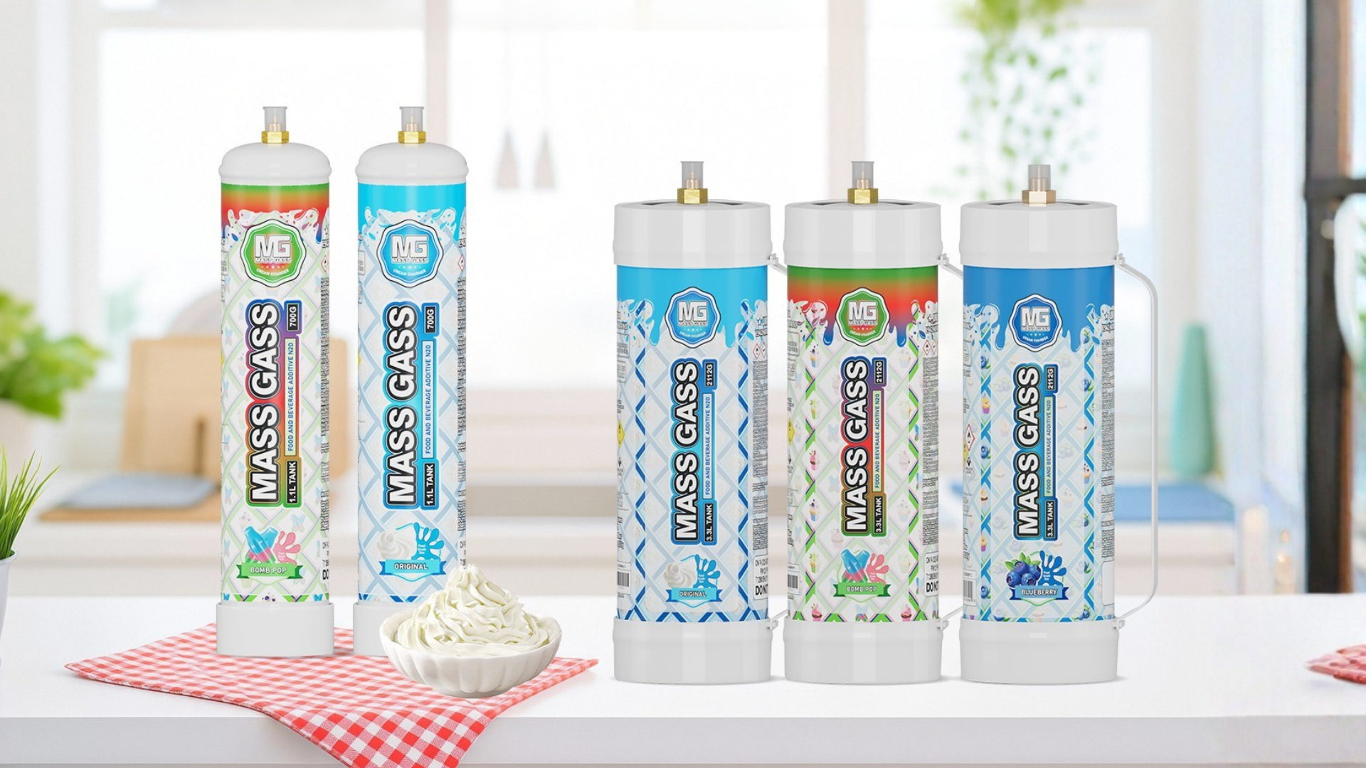 massgass cream charger