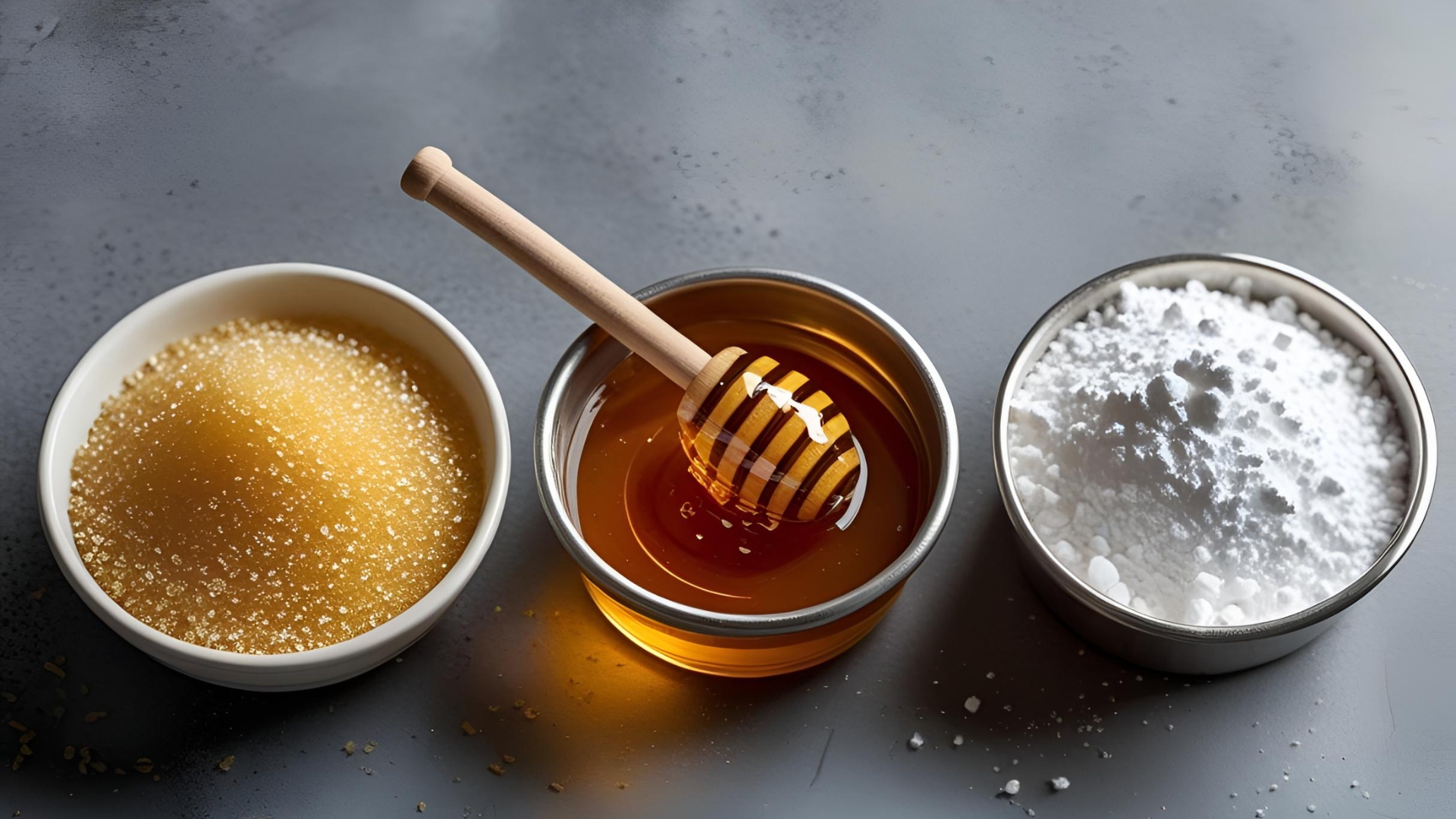 Different types of sugar