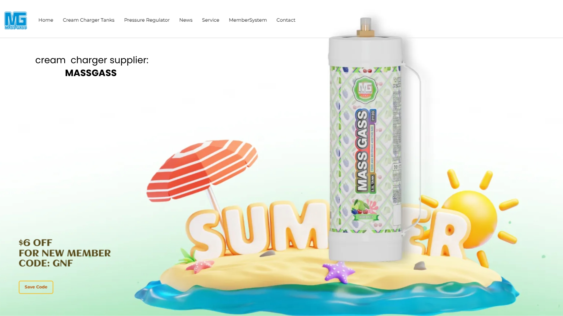  cream charger supplier MASSGASS