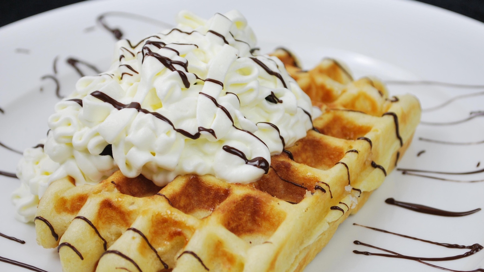 Make waffles using the cream charger