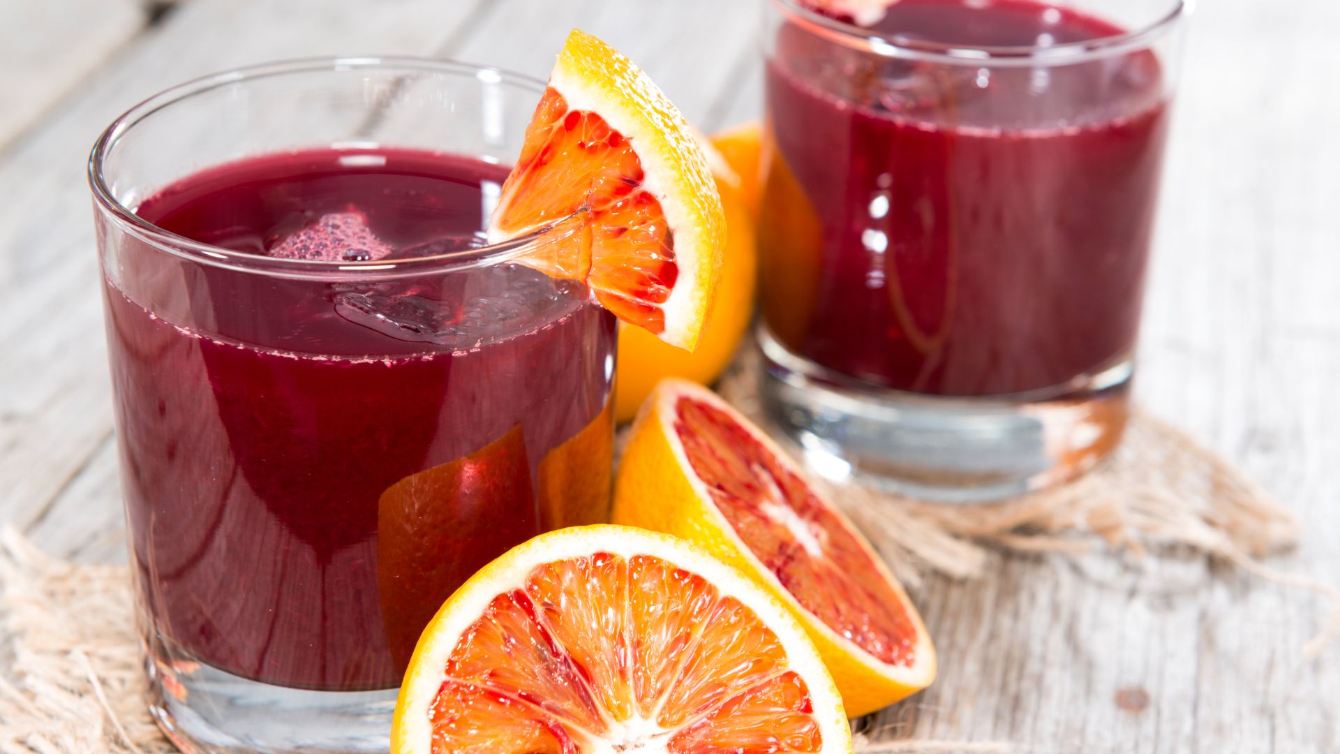 blood orange juice