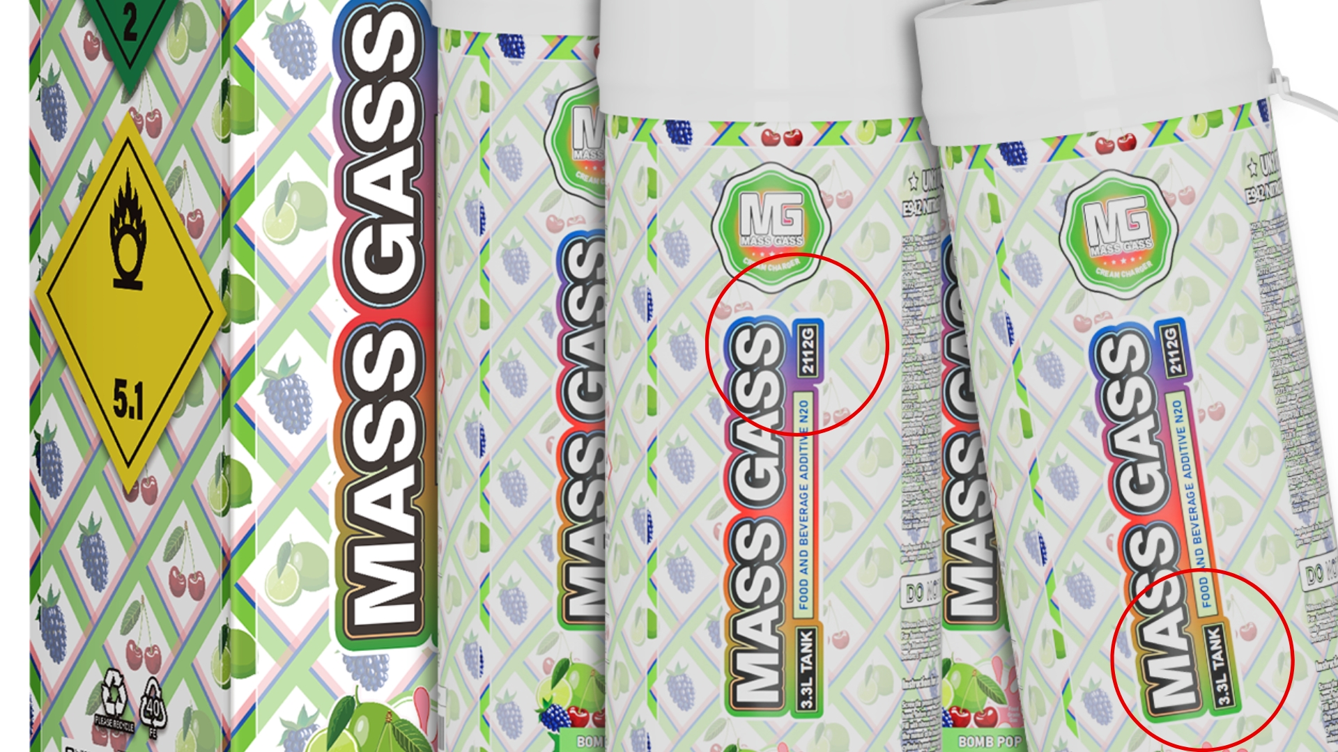 MASSGASS cream charger