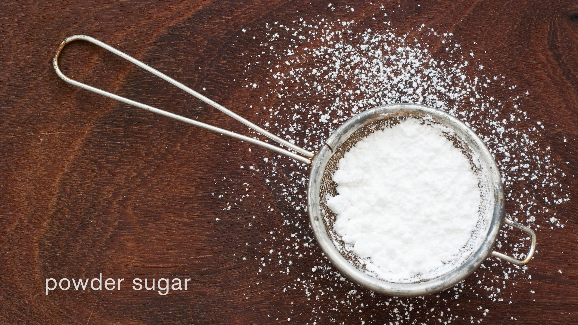 powder sugar