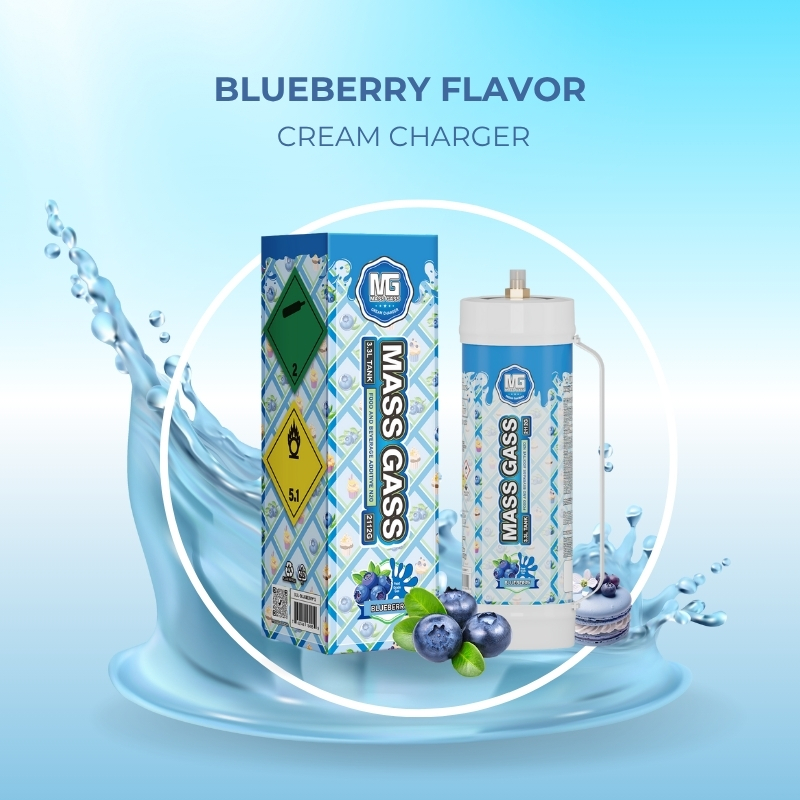 Blueberry Flavor Cream Charger
