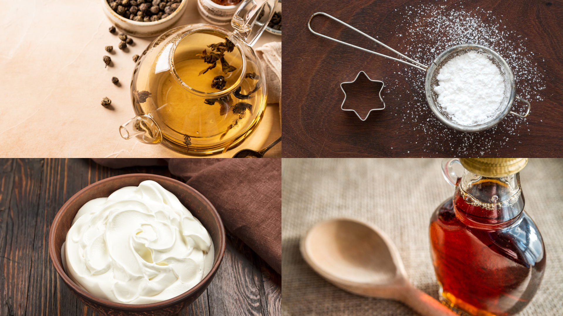 ingredients for Rose Oolong Tea