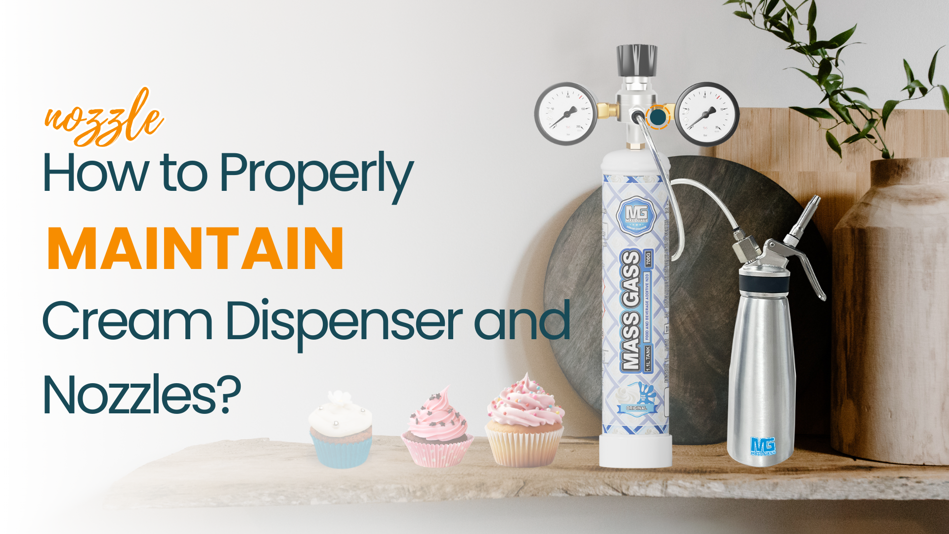 Properly Maintain Cream Dispenser and Nozzles