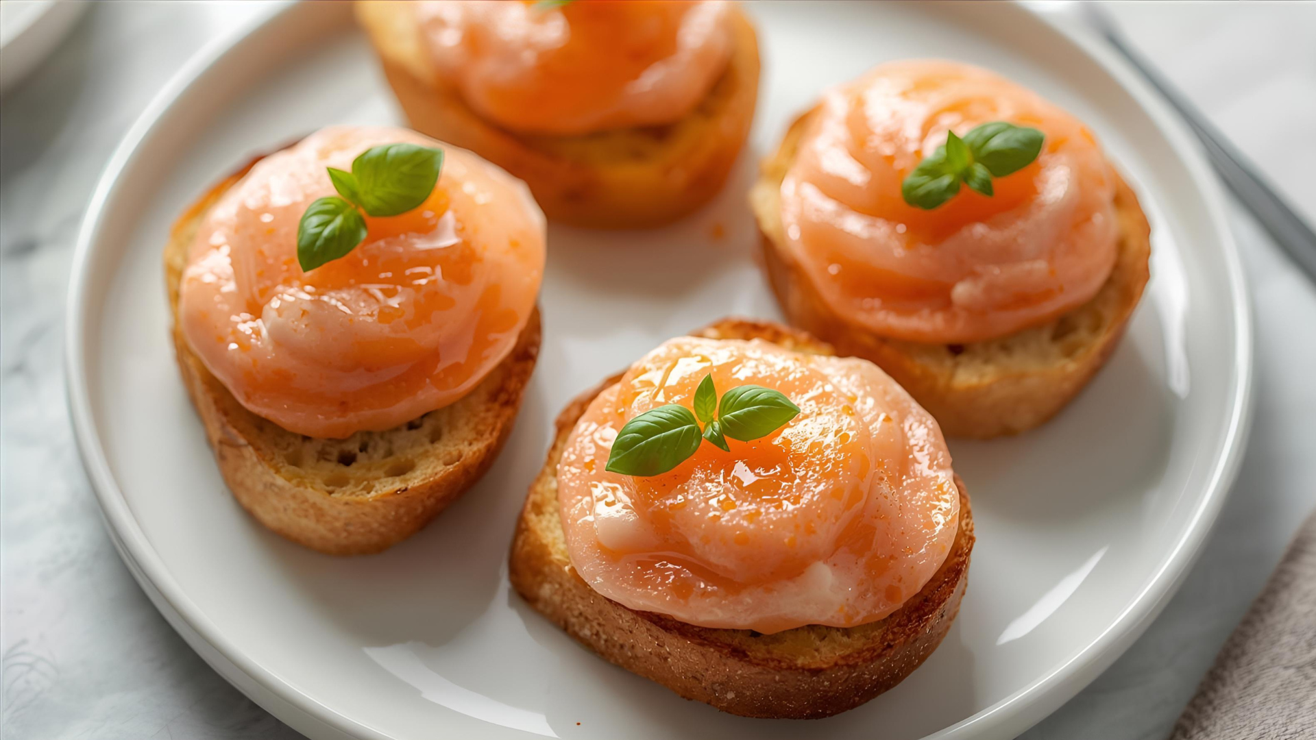 Bruschetta&nbsp;withTomato Foam